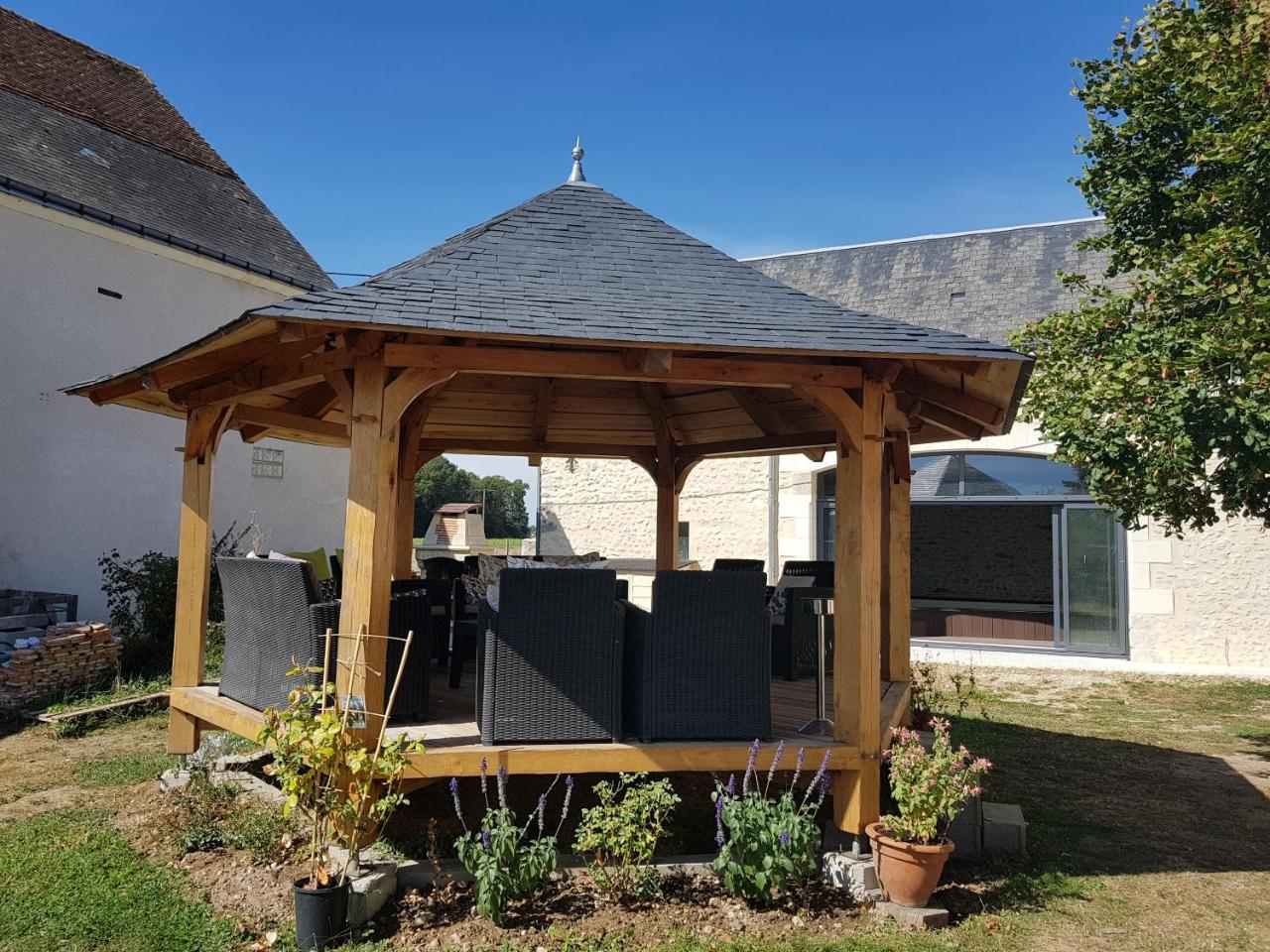 Hôtel Le clos de la Briollerie à Tauxigny Extérieur photo